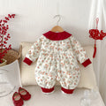 Bébé Cotton rembourré une pièce Combinaison pure coton Classe A Vêtements d'hiver chauds et extra-t