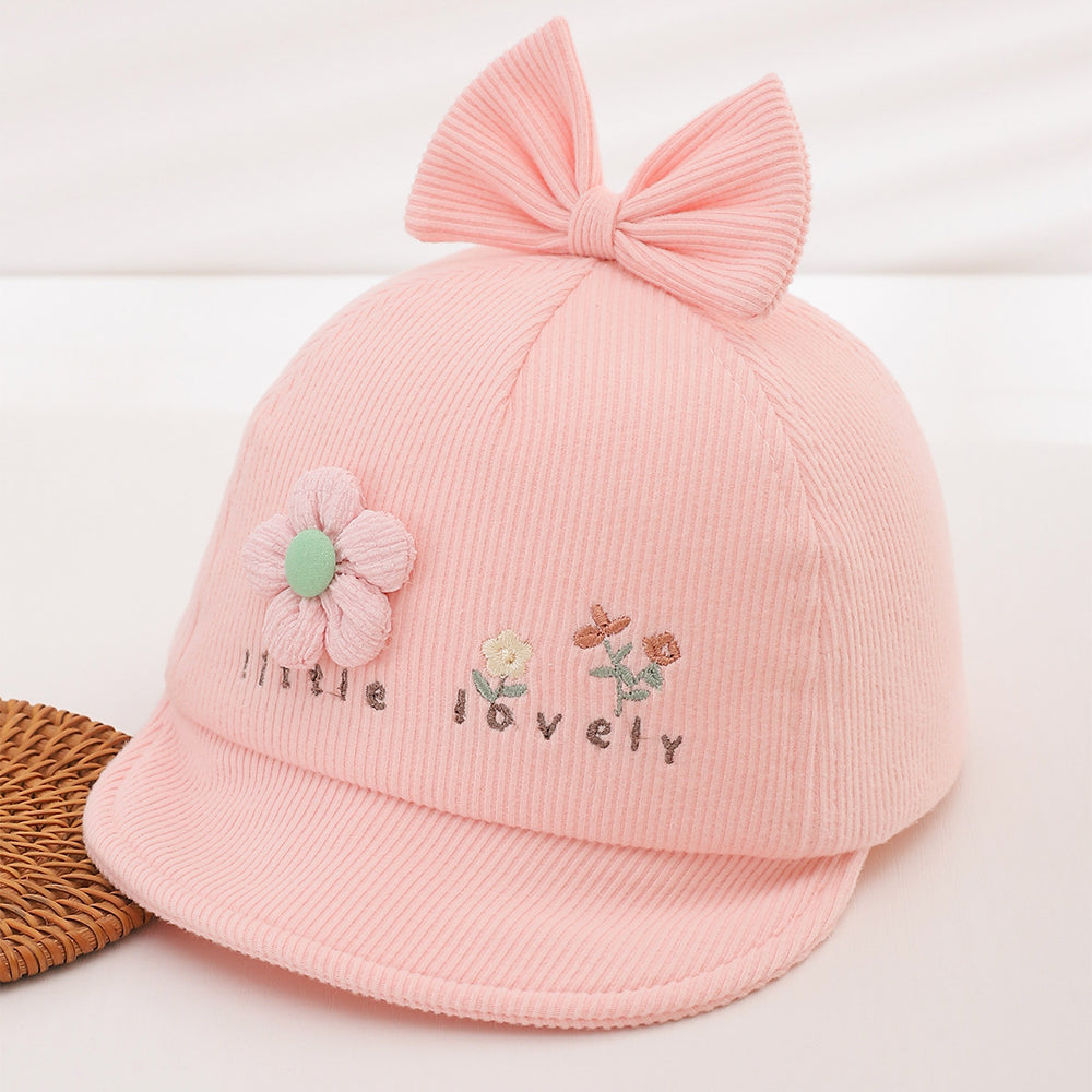 Mignonne en forme d'arc fille Bouchon de baseball pour B