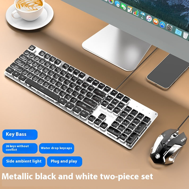 Bouton Mute Clavier filaire Comfort Sensation mécanique
