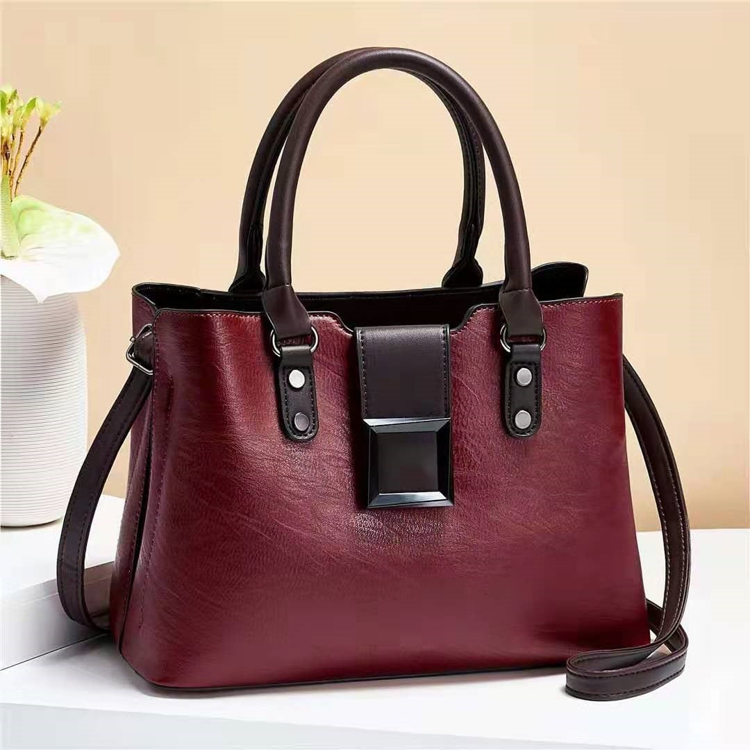 Sac croisé en cuir PU multicouche de style coréen