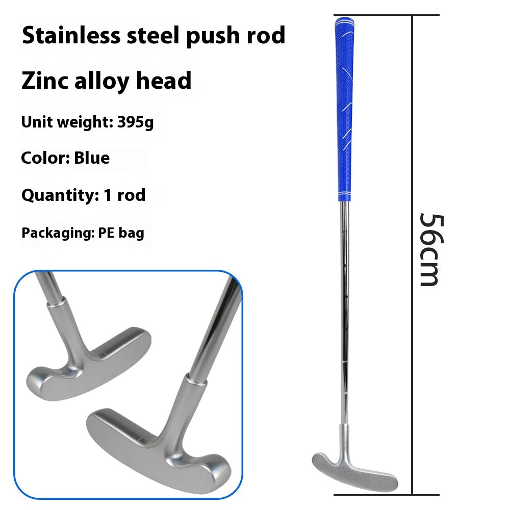 Golf Putting Rod Acier inoxydable Club Manche double face partagée