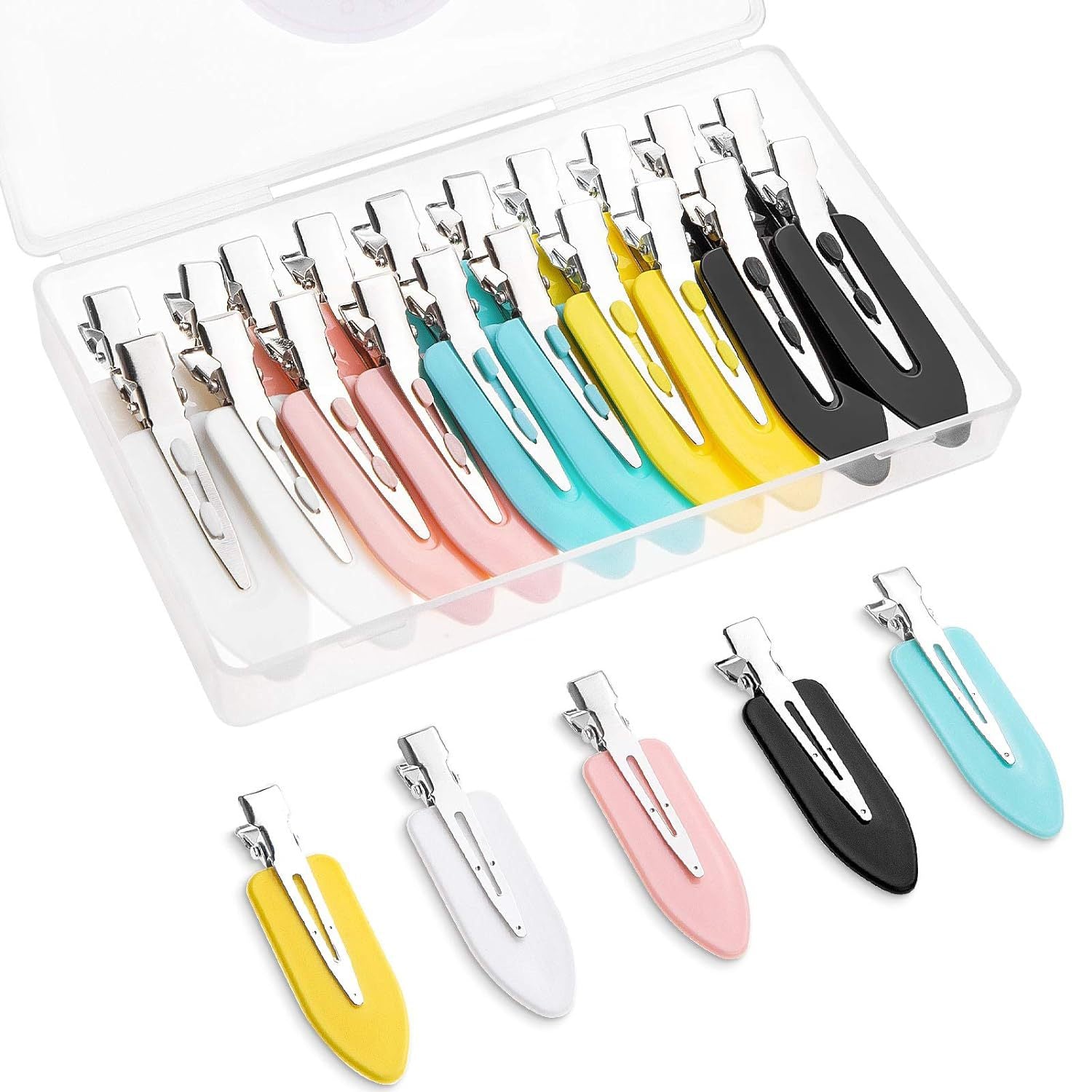 Barrettes Traceless Maquillage de cheveux épingle à cheveux Bang Clip latéral Enfants Internet Célébrité Minimale