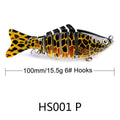 Lure de poisson Knotty Lure en plastique Lure Bionic Bait Style Lure de pêche bionique