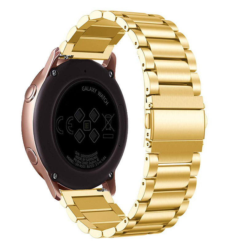 Montres en acier inoxydable Bracelet en métal à trois perles