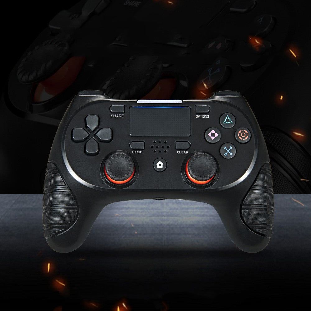 Poignée de jeu Six Axis Double Vibration avec Lumière