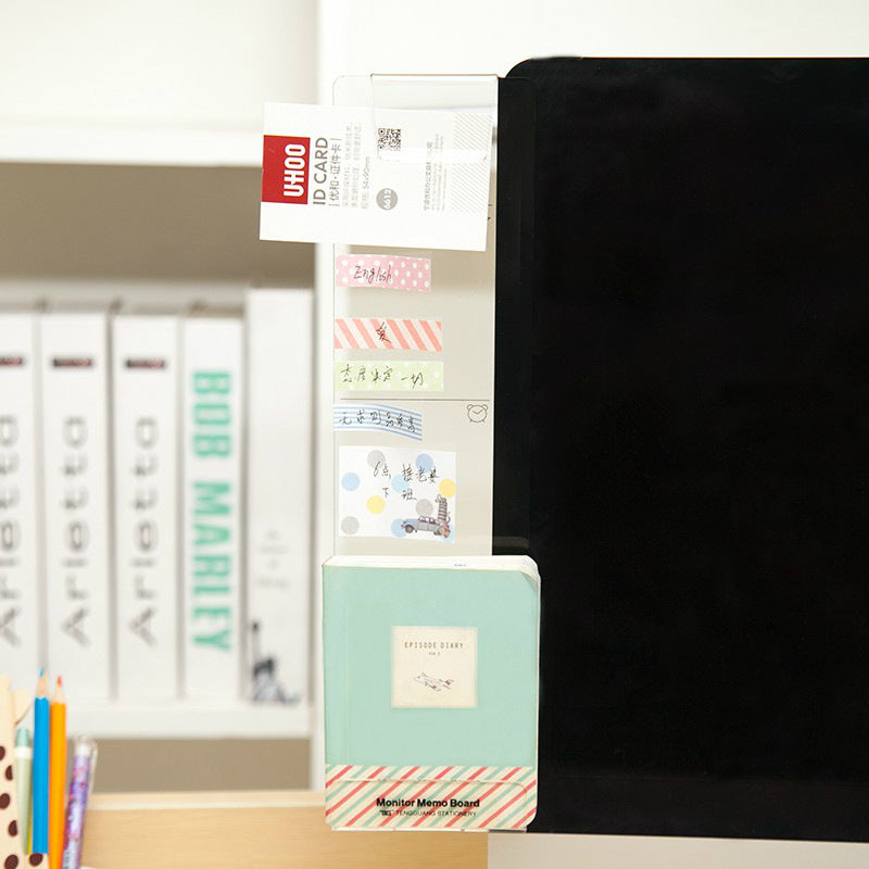 Moniteur acrylique Message Memo Board