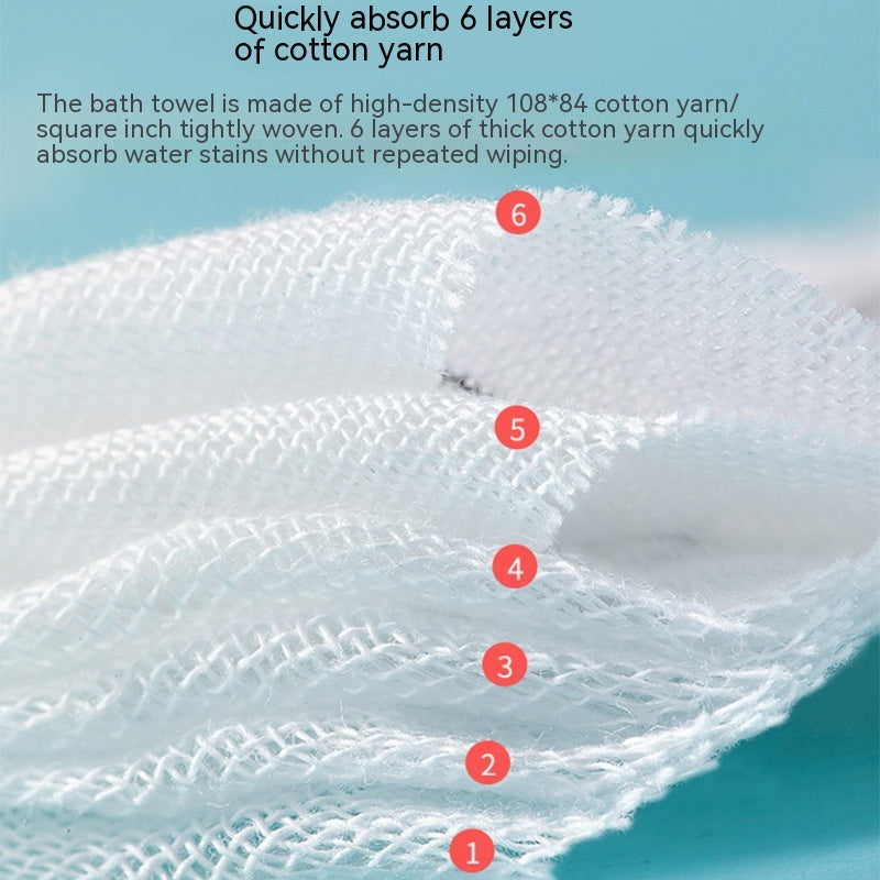 Couverture pour bébé imprimé en coton pur