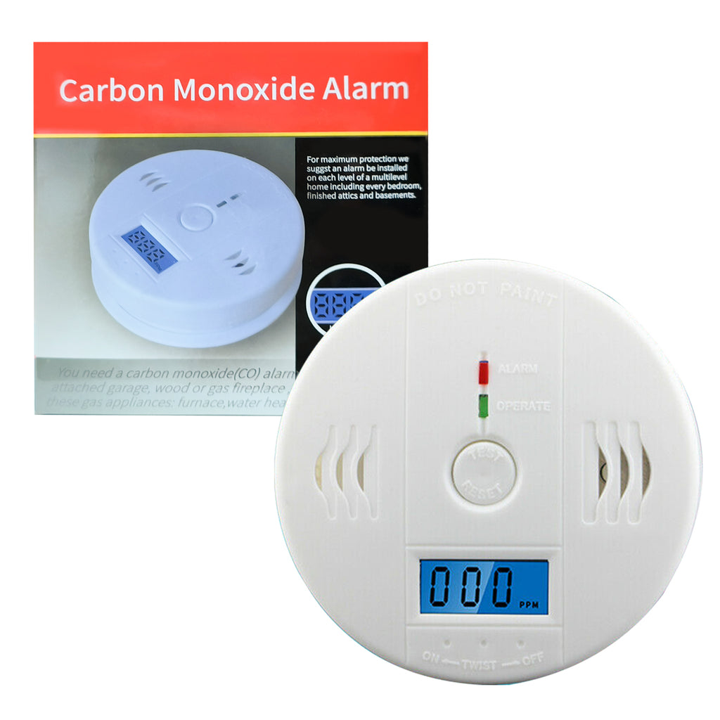 Détecteur d'avertissement de détecteur de gaz CO Monoxyde de carbone
