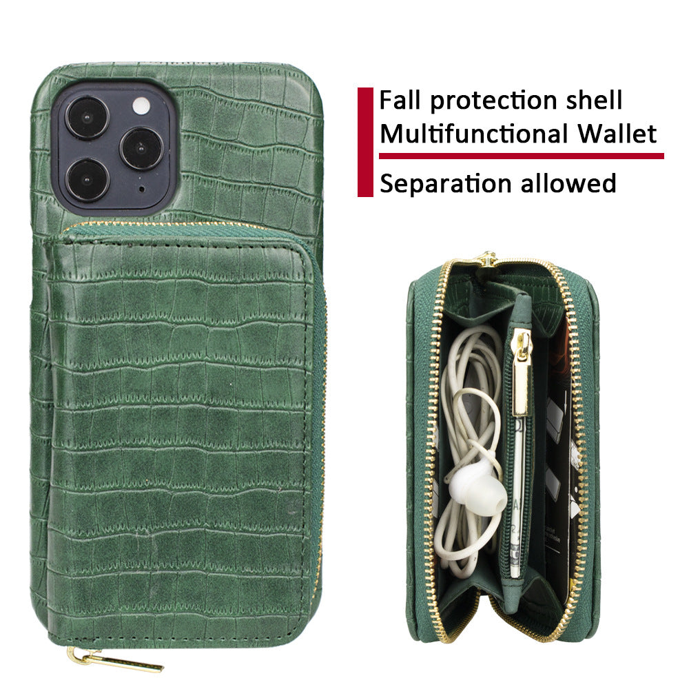 Housse de téléphone de luxe de protection magnétique deux en un