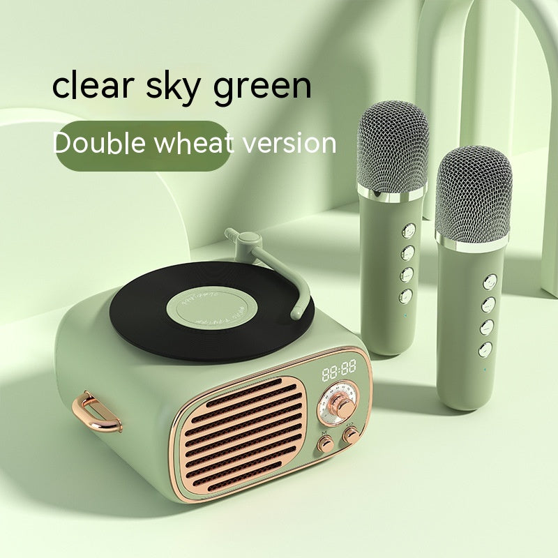 Rétro Multi-fonction Bluetooth Microphone stéréo