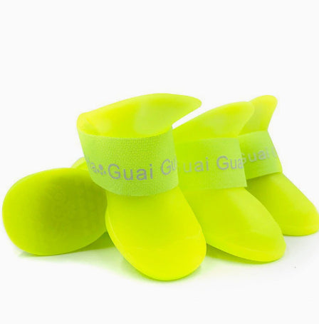 Chaussures créatives anti-dérapant doux Soled Pet Rain