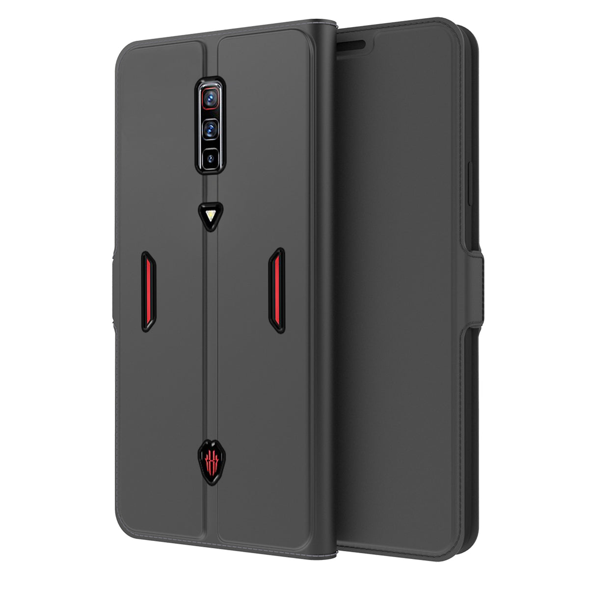 Nubia Red Magic 6 Flip carte téléphone cas en cuir