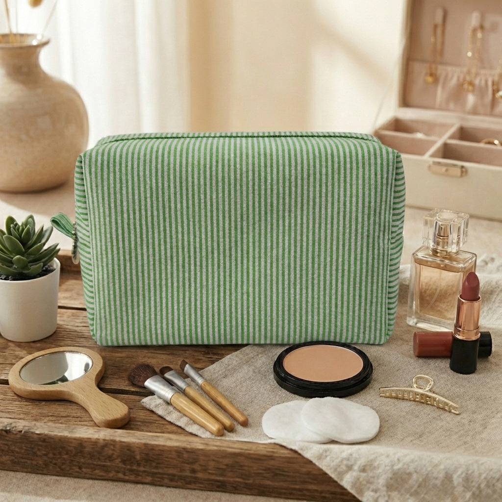 Brodé sac de toilette cadeau de demoiselle d'honneur