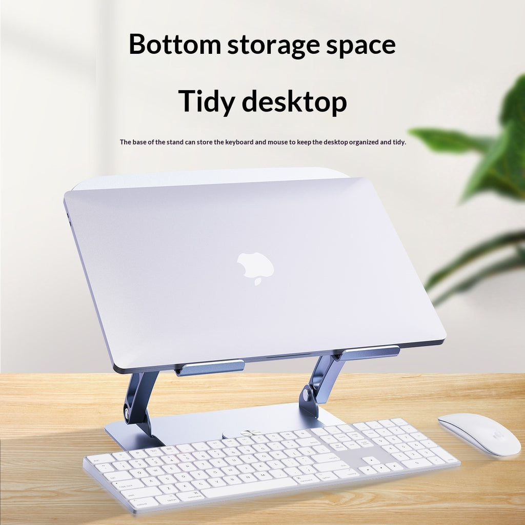 Double Rod pliable support de notebook rotatif bureau
