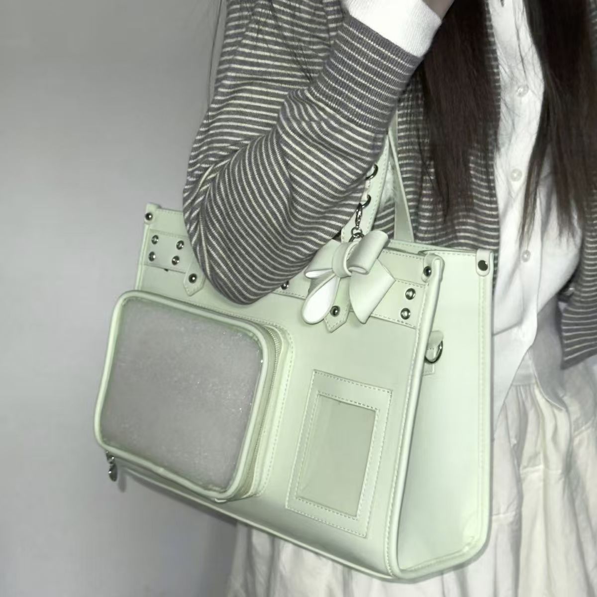 Style College-style Womens Bag Epaule Crossbody Et options pour le sac à dos