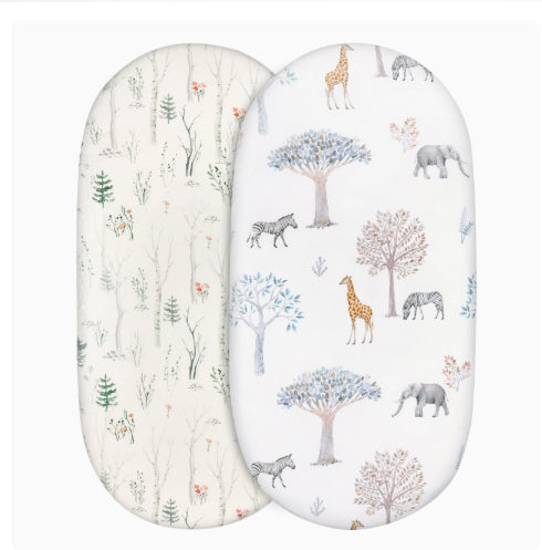 Baby Cradle Fixed Sheet Elastic Printing Table de soins pour bébé changement de couverture