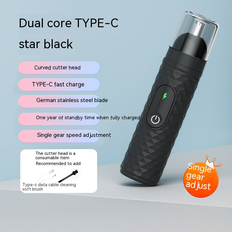 Nettoyage du nez rechargeable pour hommes