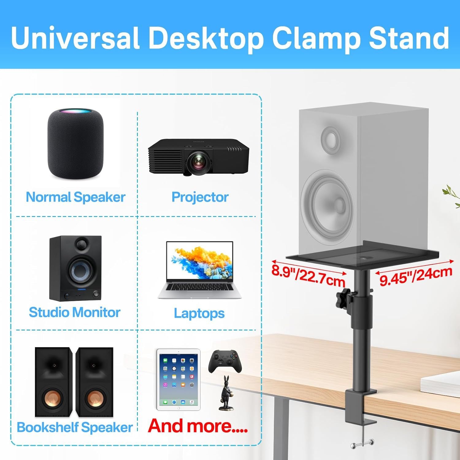 Bureau Clip-on Bureau Support mural mobile Lifting