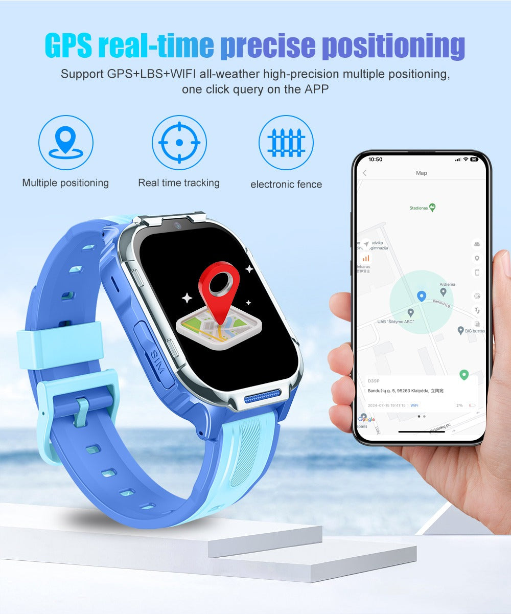 Smart Watch pour enfants 4G avec tracker GPS