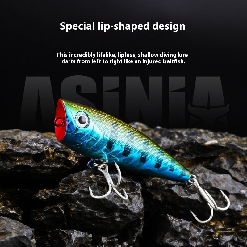 Lure ananas 6cm7g Micro Floating Water Tossing Wave Lying Topmouth Culter noir Weever