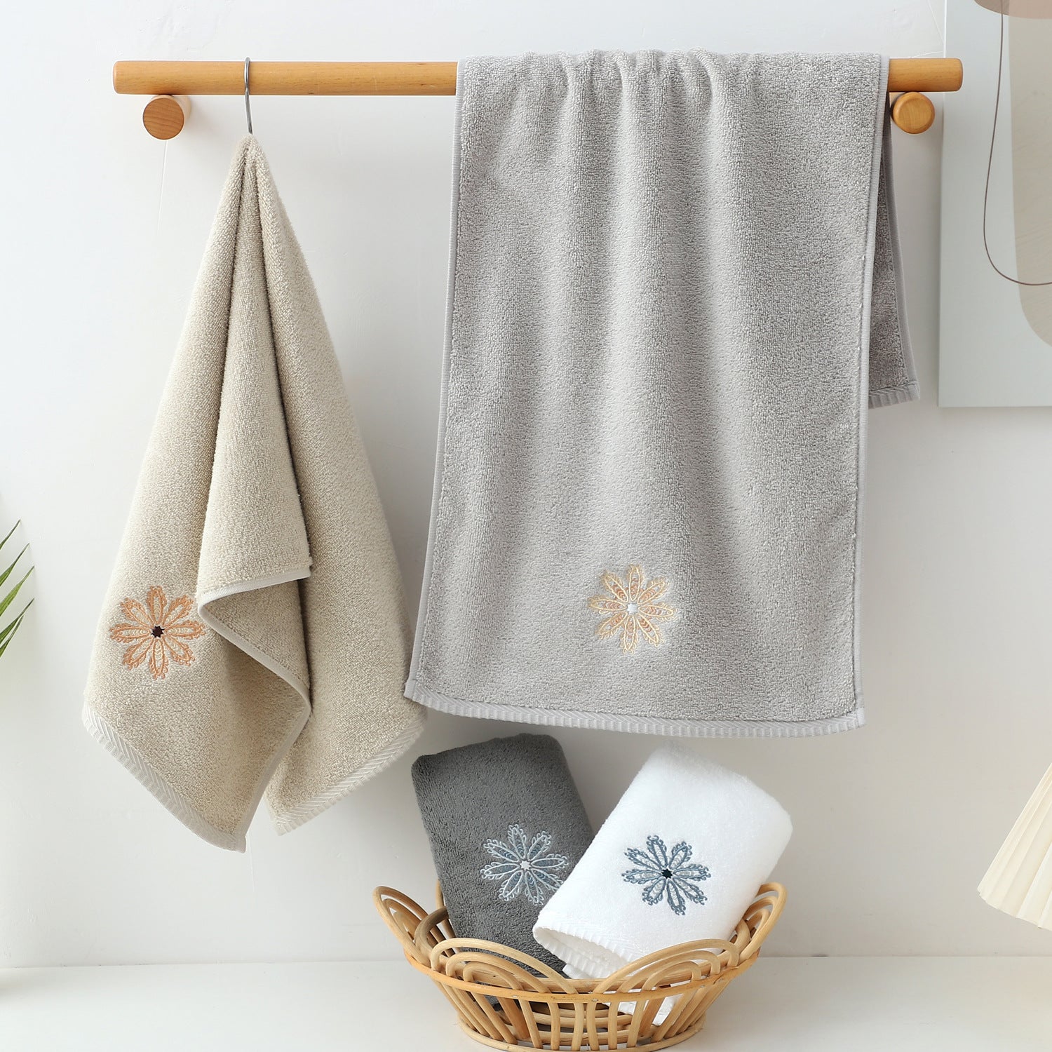 Serviette de ménage tout-coton absorbante