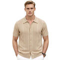 Été Solide-couleur Hollow-out Manche courte maille Top
