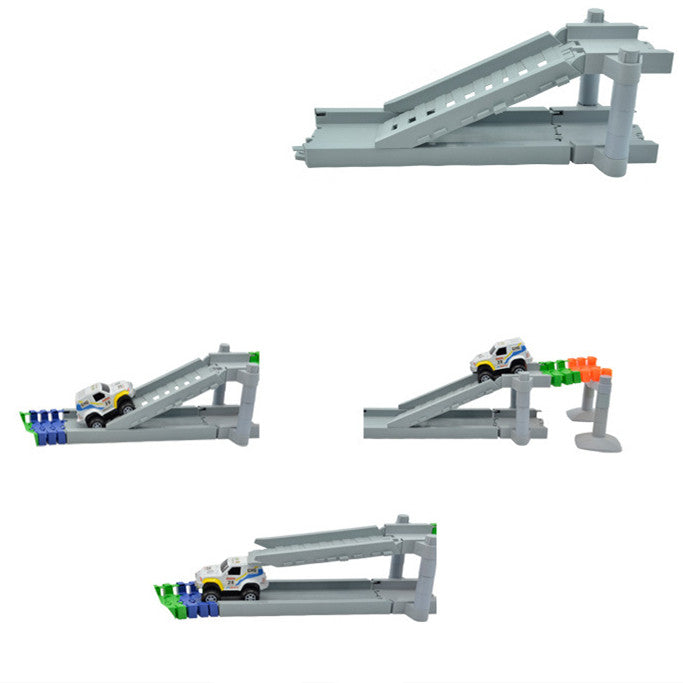 Jouets d'assemblage de bricolage de piste électrique pour enfants