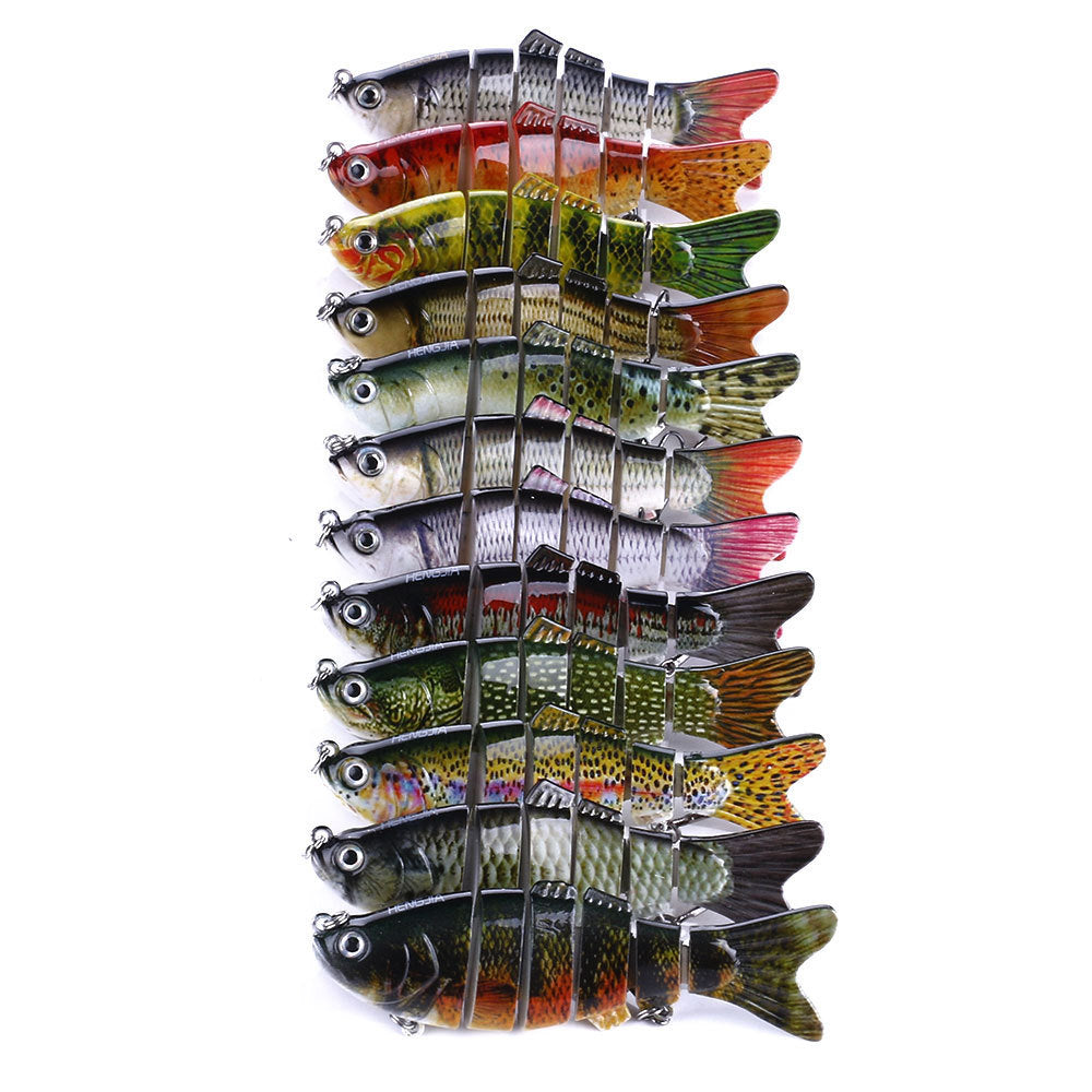 Route des poissons à faux bioniques multisections