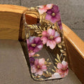 Fleurs violettes applicables à 12promax Air Spring Phone Case