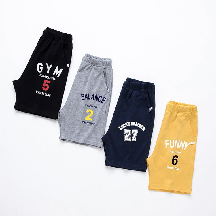 Pantalons scolaires pour grands enfants Short sportif occasionnel pour enfants