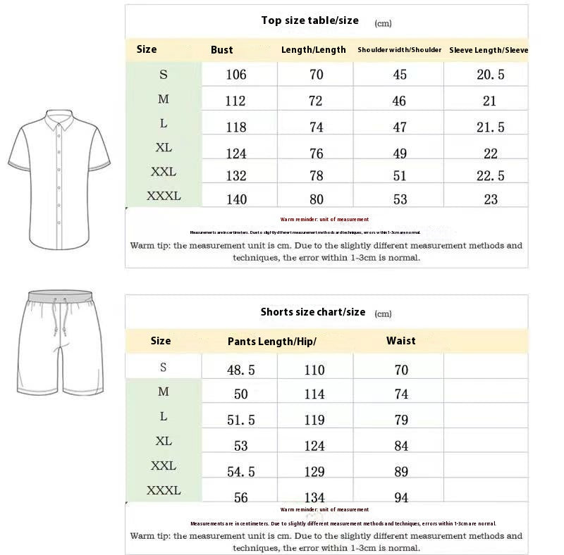 Deux-pièces Lapel Zipper Printed Leisure Sports