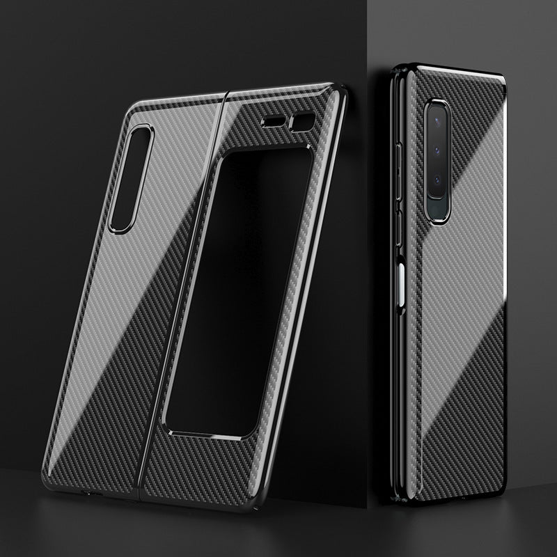 5G Écran pliant Téléphone mobile F9160 Modèle de fibre de carbone anti-dérapante