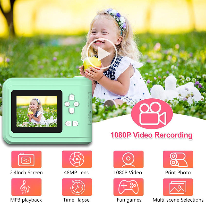 Mini Portable Photo Printer Camera