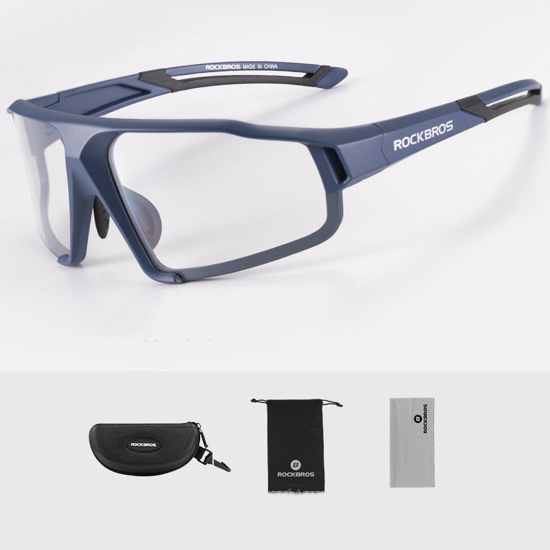 Verres à vélo Couleur polarisé Changement de sable coupe-vent