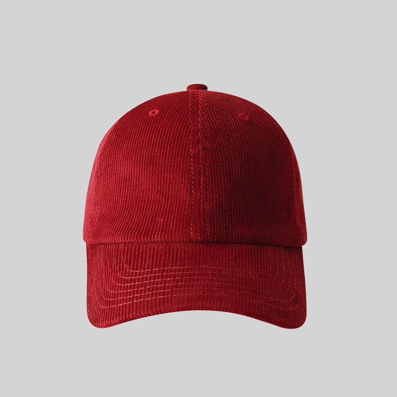 Casquette de baseball Corduroy chaud pour hommes et femmes