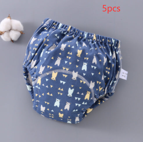 Pantalons d'entraînement pour bébés Lavable Couverture de couche de gaze 6 couches