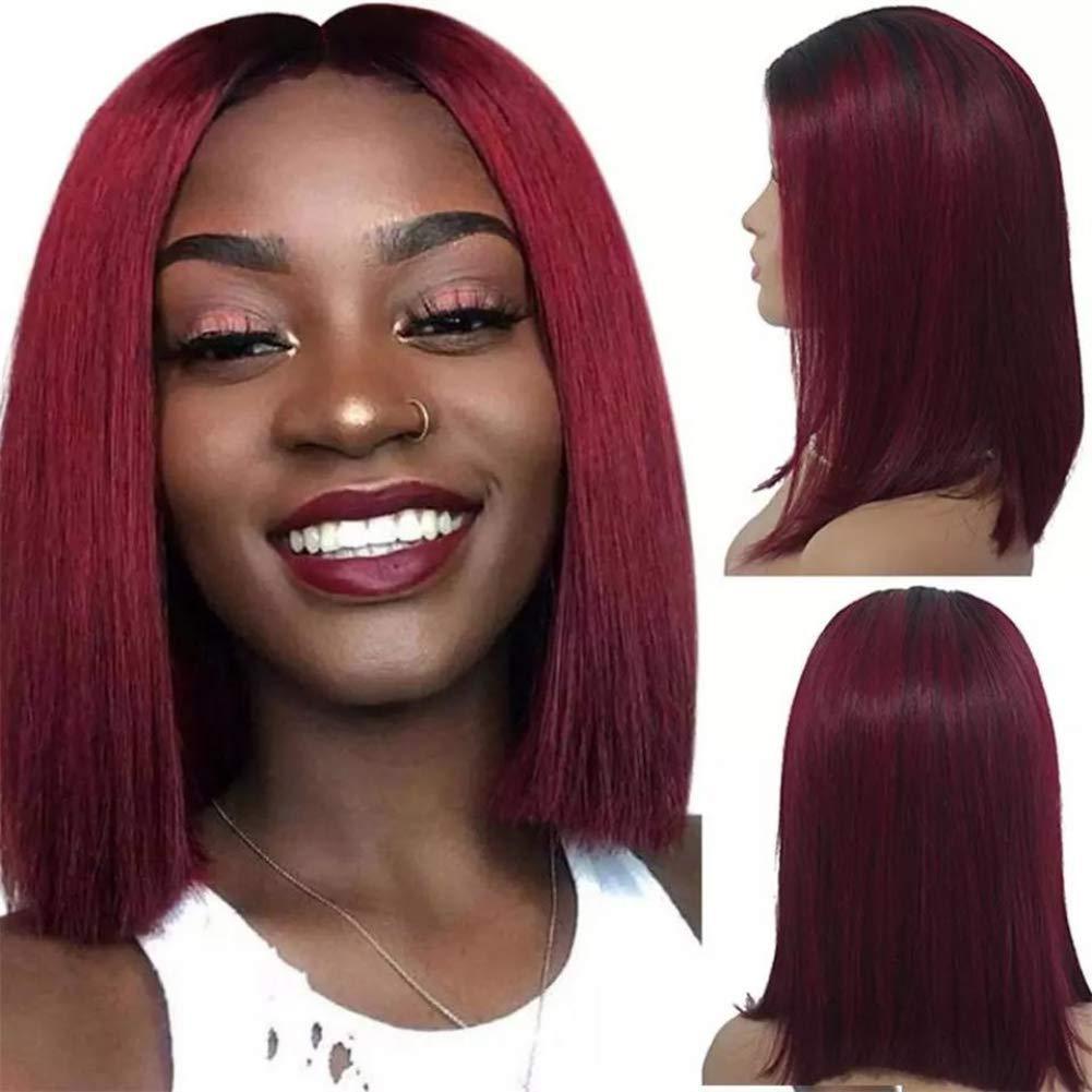 Wig Ladies Mid-point Short Wave Couverture de cheveux en fibre chimique