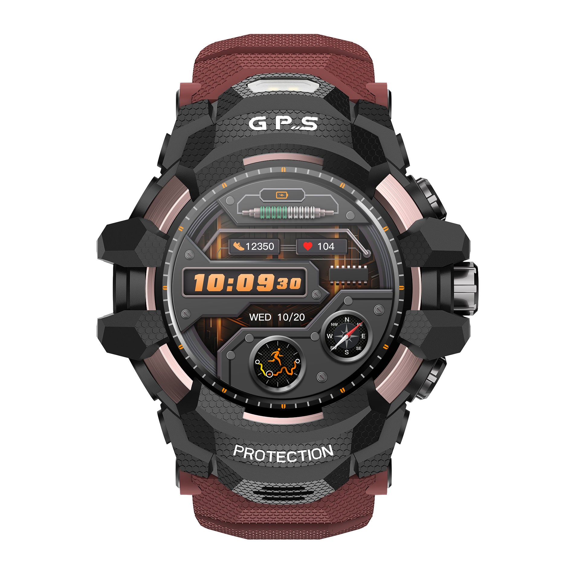 Outdoor Sport Smart Watch Bluetooth appel
