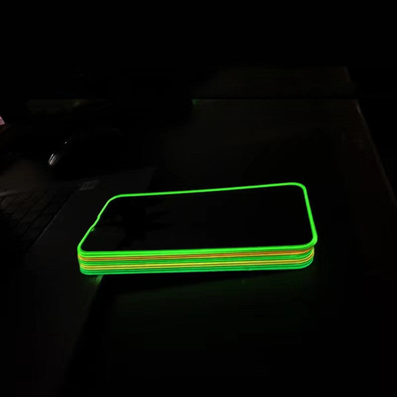 Film de verre trempé fluorescent plein écran