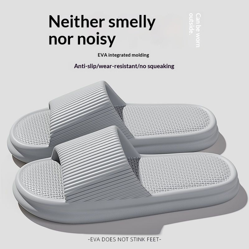 Pantoufles silencieuses antidérapantes pour usage domestique