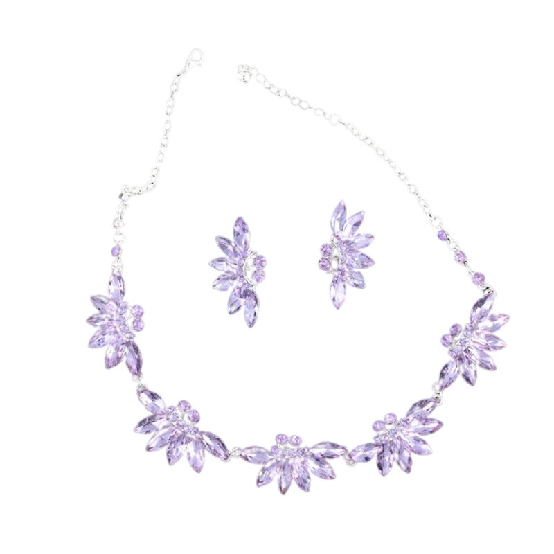 Alliage cristal Fleurs Mariage Cheveux de mariée Ornements
