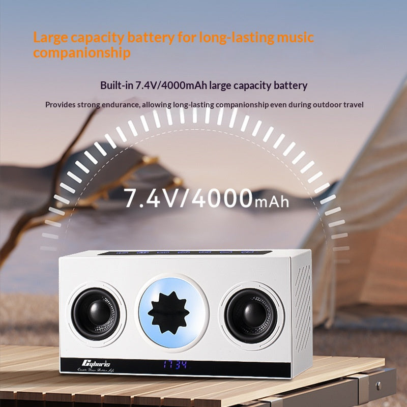Magnetic fluid rhythmic music Bluetooth speaker