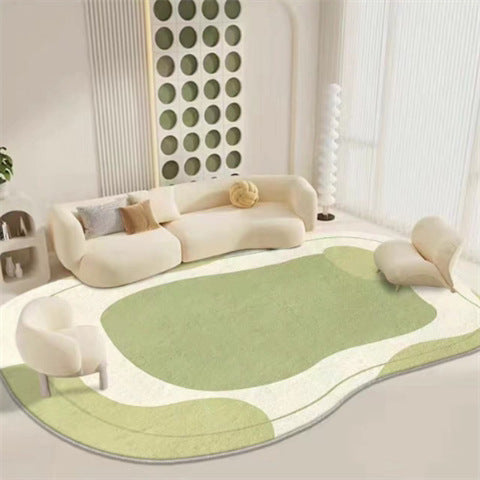 Rug Mat côté de lit à usage de maison crème style tapis de sol