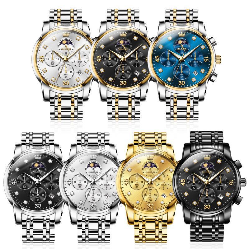 Montre homme Quartz multifonctionnelle