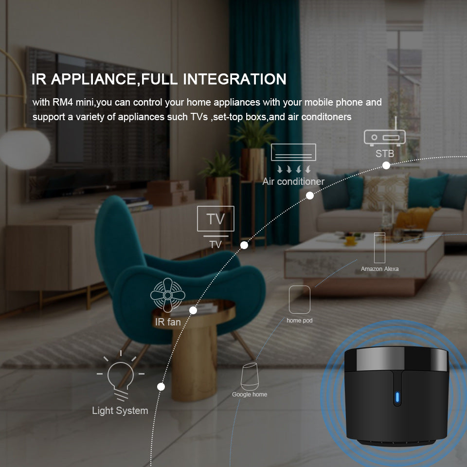 RM4 Mini Smartphone infrarouge Wifi télécommande