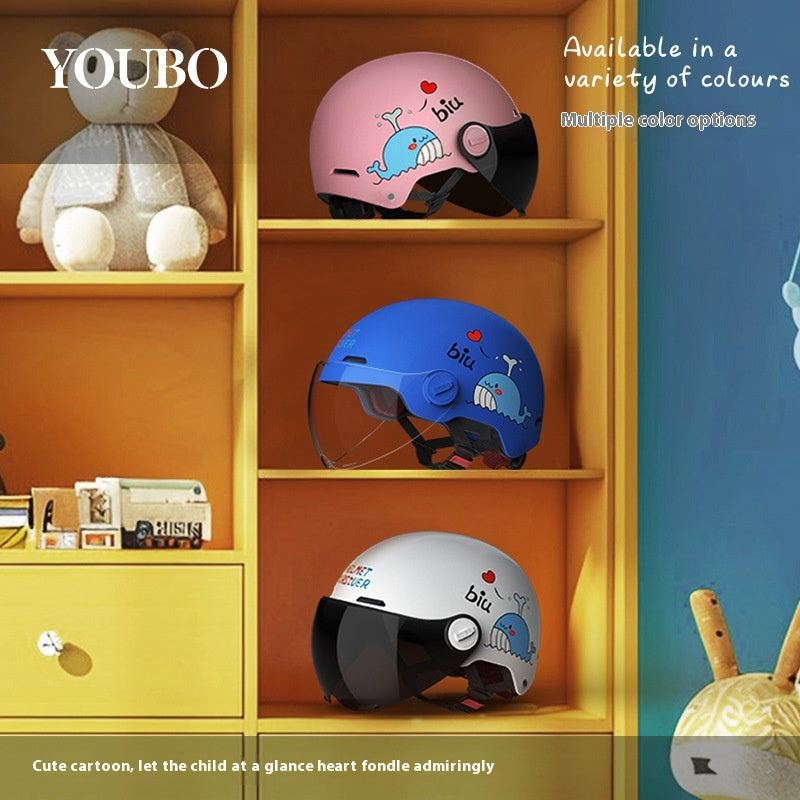 Casque de vélo électrique de skateboard respirant pour enfants