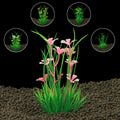 Décoration de réservoir de poisson Simulation usine d'eau Aquarium paysage plastique