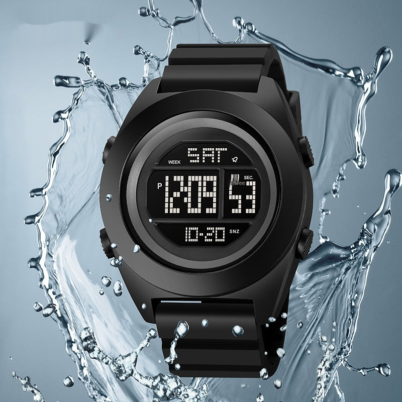 Outdoor Mode Waterproof Multifonctional Sports Student Electronic Watch