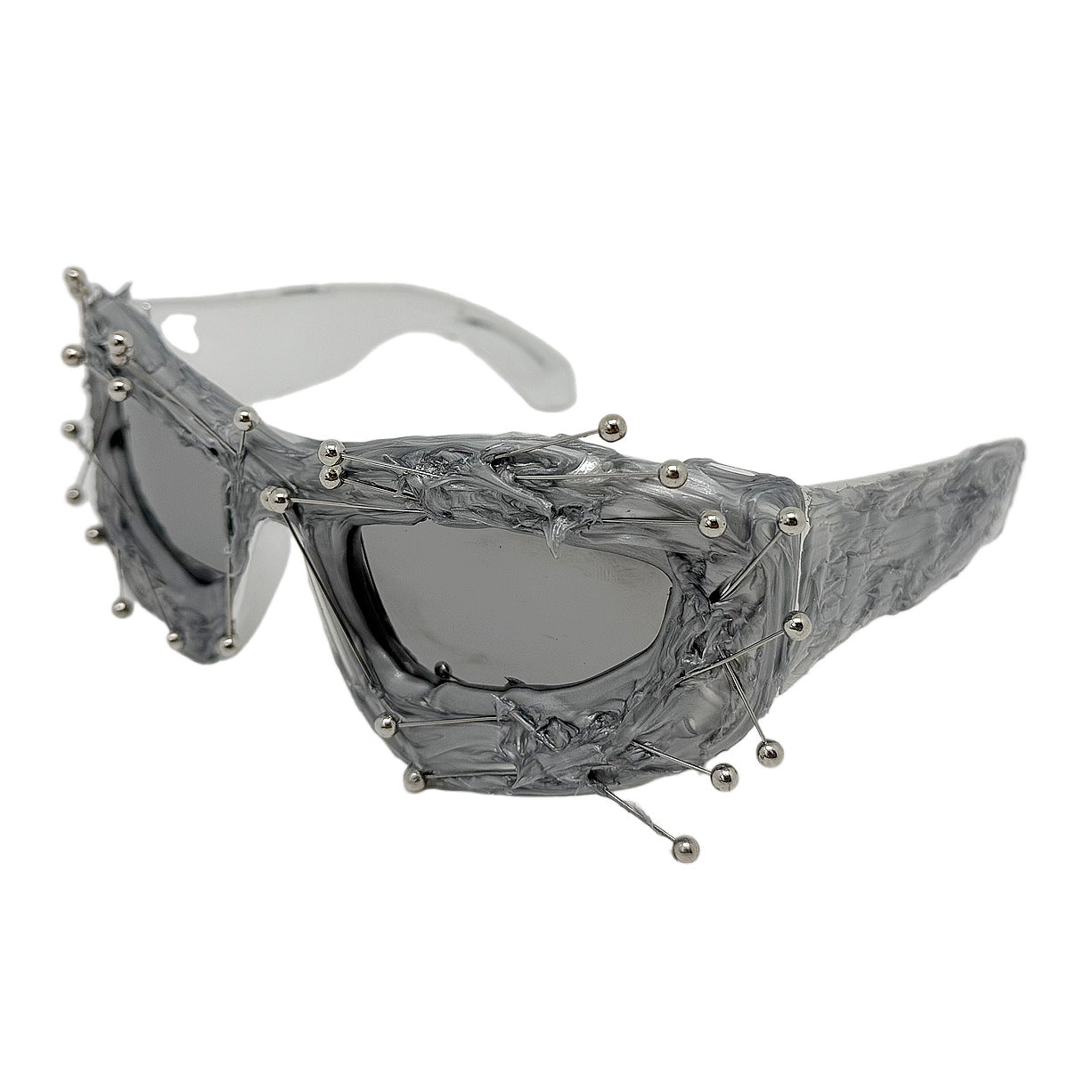 Lunettes de soleil de style punk hip-hop tendance