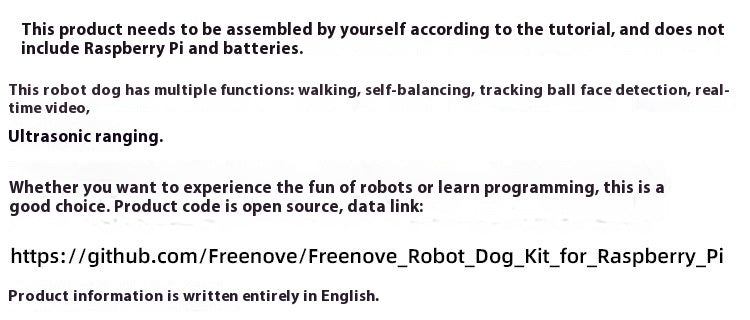 Raspberry Pi Robot Dog Reconnaissance du visage